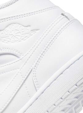 Zapatillas AIR JORDAN 1 MID 136 Blanco