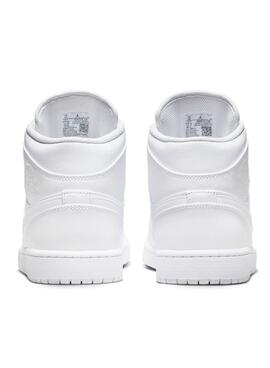 Zapatillas AIR JORDAN 1 MID 136 Blanco