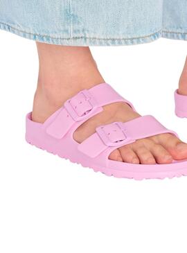 Sandalias Birkenstock Arizona Essentials EVA Rosa Para Mujer