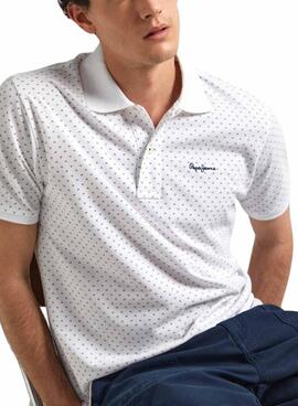 Polo Pepe Jeans Hunter Blanco Para Hombre