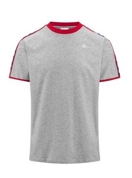 Camiseta Kappa Lilogt Gris Para Hombre