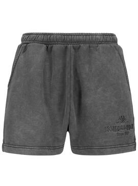 Short Kappa Lass Gris Para Mujer