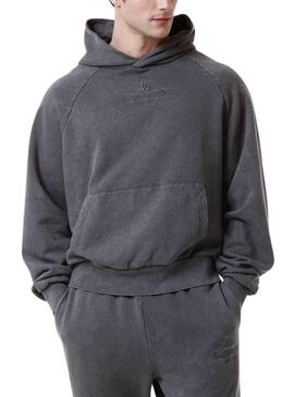 Sudadera Kappa Lome Gris Para Hombre