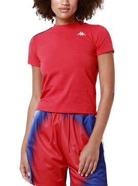 Camiseta Kappa Luise Rojo Para Mujer