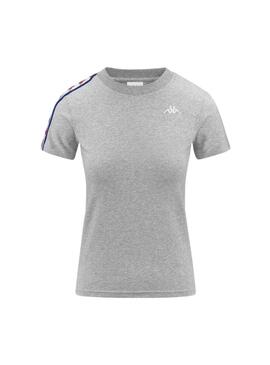 Camiseta Kappa Luise Gris Para Hombre