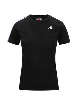 Camiseta Kappa Luise Negro Para Mujer