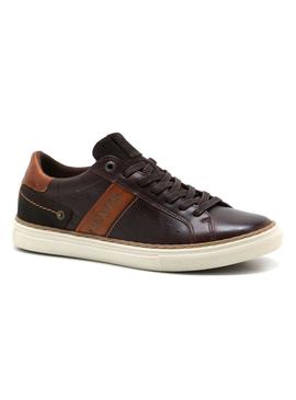 Zapatillas Levis Baker Marron Para Hombre