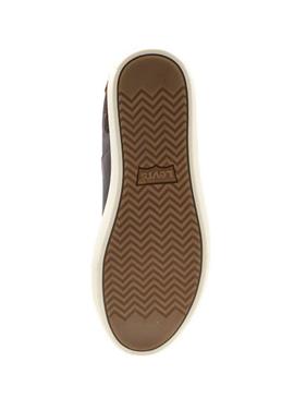 Zapatillas Levis Baker Marron Para Hombre