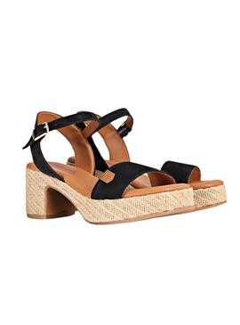 Sandalias Popa Beliche Negro Para Mujer