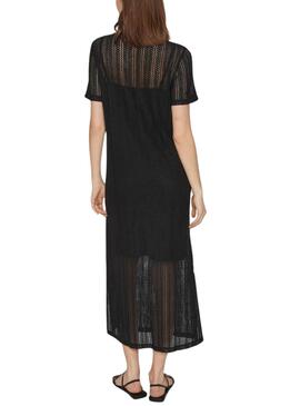 Vestido Vila Vigardea Negro Para Mujer