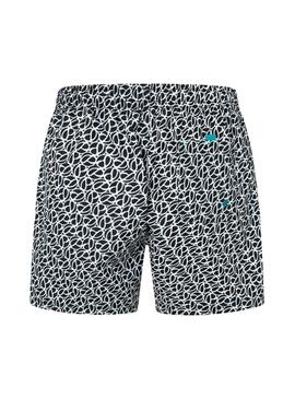 Bañador Pepe Jeans Print Negro Para Hombre