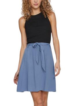 Top Vila Visona Negro Para Mujer