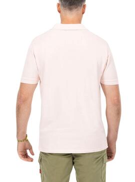 Polo El Pulpo Basic Rosa Para Hombre