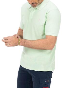 Polo El Pulpo Basic Verde Para Hombre