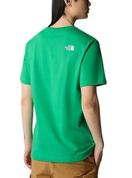 Camiseta The North Face Berkeley Verde Para Hombre