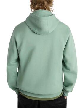 Sudadera Vans Classic Zip Verde Para Hombre