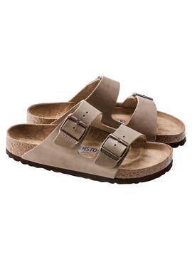 Sandalias Birkenstock Arizona Oiled Tostado Para Mujer