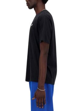 Camiseta New Balance Essentials Negro Para Hombre