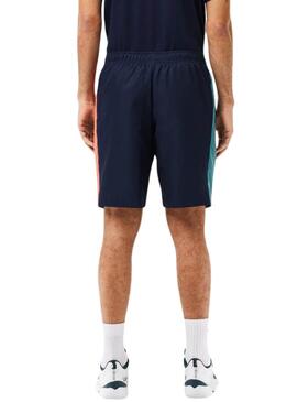 Short Lacoste Sportsuit Marino Para Hombre