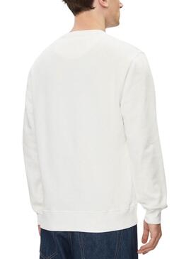 Sudadera Pepe Jeans Ruwan Blanco Para Hombre