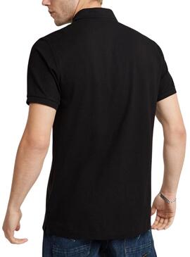 Polo G-Star Dunda Slim Negro Para Hombre