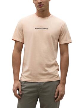 Camiseta Naranja Ecoalf para Hombre