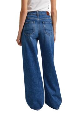 Pantalón Vaquero Pepe Jeans Wide Leg Para Mujer