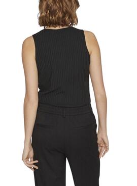 Camiseta Vila Viribini Negro Para Mujer