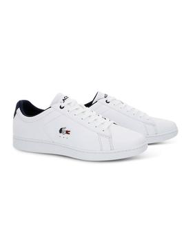 Zapatilla Lacoste Carnaby Evo 119 Blanco Hombre