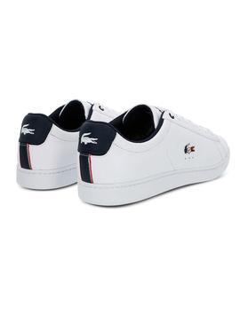 Zapatilla Lacoste Carnaby Evo 119 Blanco Hombre