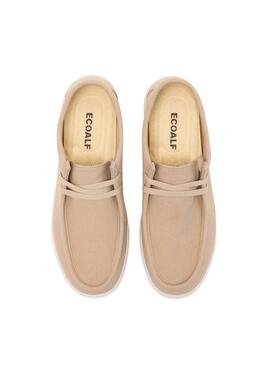 Mocasines Ecoalf Salmora beige para hombre