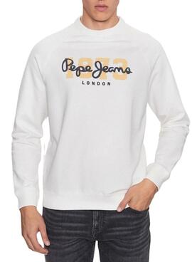 Sudadera Pepe Jeans Meier Blanco para Hombre 