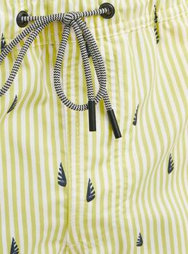Bañador Jack and Jones Fiji amarillo para hombre