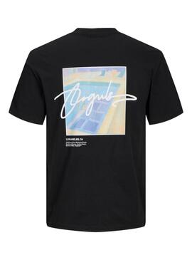 Camiseta Jack and Jones Raruba negro para hombre
