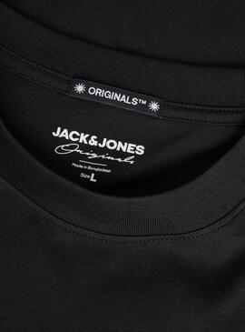 Camiseta Jack and Jones Raruba negro para hombre