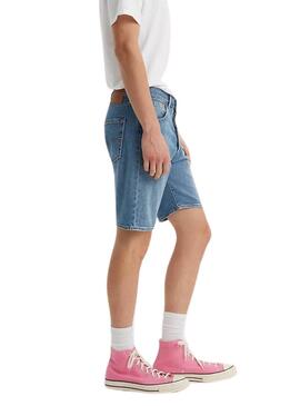 Bermudas Levis 501 vaquero para hombre