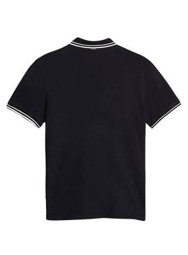 Polo Napapijri Macas azul marino para hombre