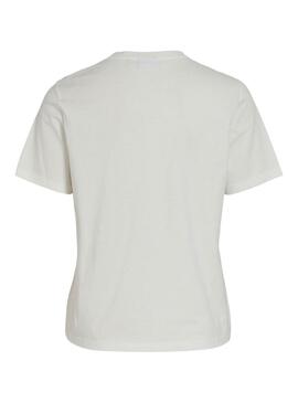Camiseta Vila Sybil marrón para mujer