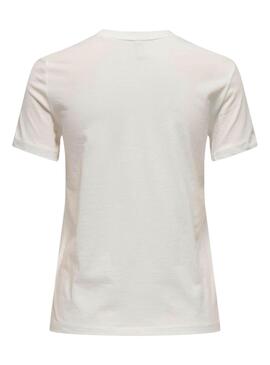 Camiseta Only Molly rojo para mujer