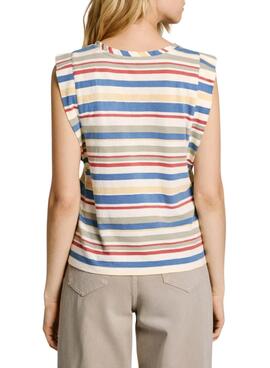 Camiseta Pepe Jeans Eva multicolor para mujer