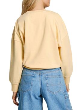 Sudadera Pepe Jeans Evelyn amarillo para mujer
