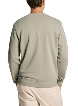 Sudadera Pepe Jeans Saul Crew verde para hombre