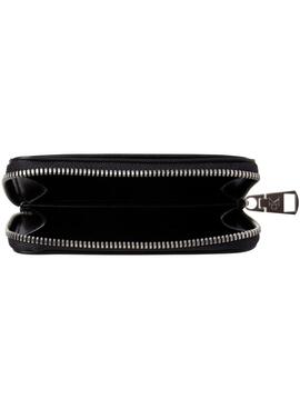 Billetera Calvin Klein Jeans Sculpted negro para mujer