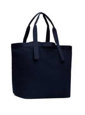 Bolso Tommy Jeans Hot Summer Tote Marino Para Mujer