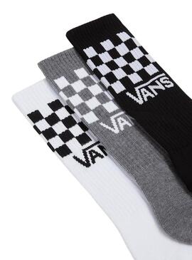 Calcetines Vans Check pack multicolor para mujer y hombre