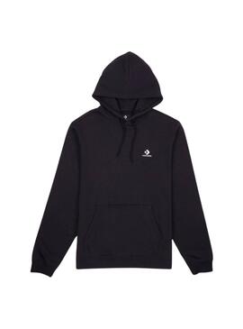 Sudadera Converse Star Chevron Negro 