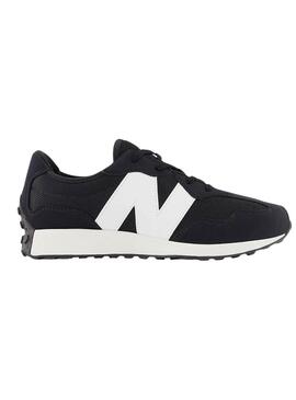 Zapatillas New Balance 327 negro para niño y niña