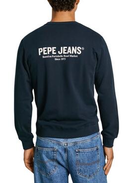 Sudadera Pepe Jeans azul marino para hombre