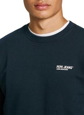 Sudadera Pepe Jeans azul marino para hombre