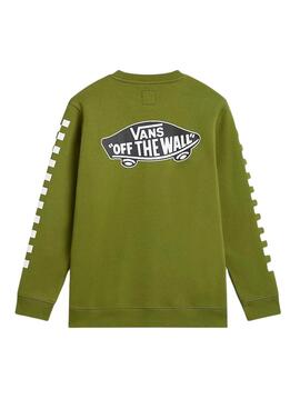 Sudadera Vans Exposition verde para niño